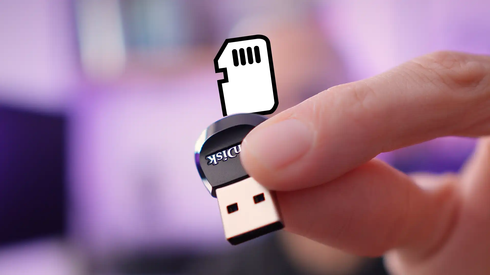 sandisk micro sd card reader thumbnail